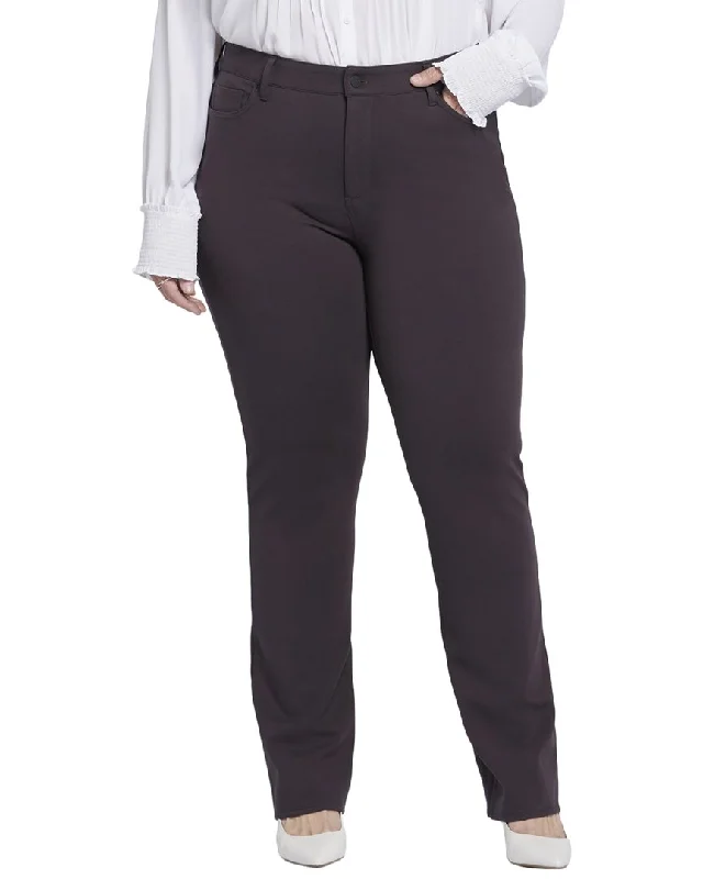 Women’s utility pants for practical fashion -NYDJ Plus Marilyn Straight Pant