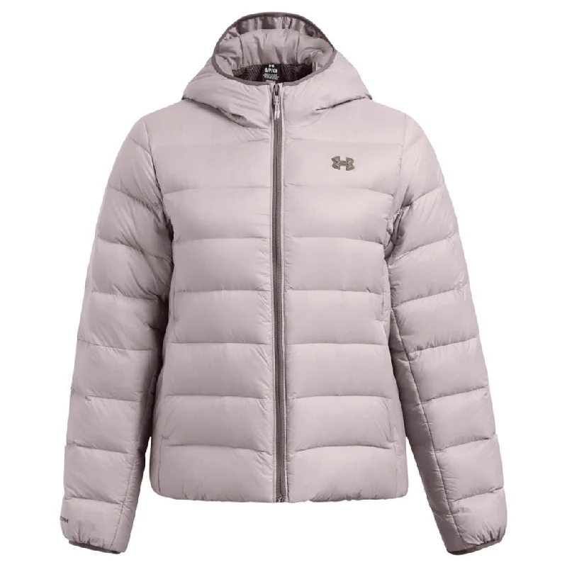 Women’s zip-up hooded jackets for comfort -Women's UA Legend down Hooded Jacket