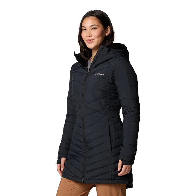 Women’s fleece zip-up jackets for casual warmth -Columbia Joy Peak™ II Mid Hooded Jacket - Women