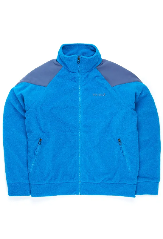 Women’s satin jackets for evening wear -Marmot Better Polar Alpinist Fleece Jacket - Better Blue / Blue Indigo