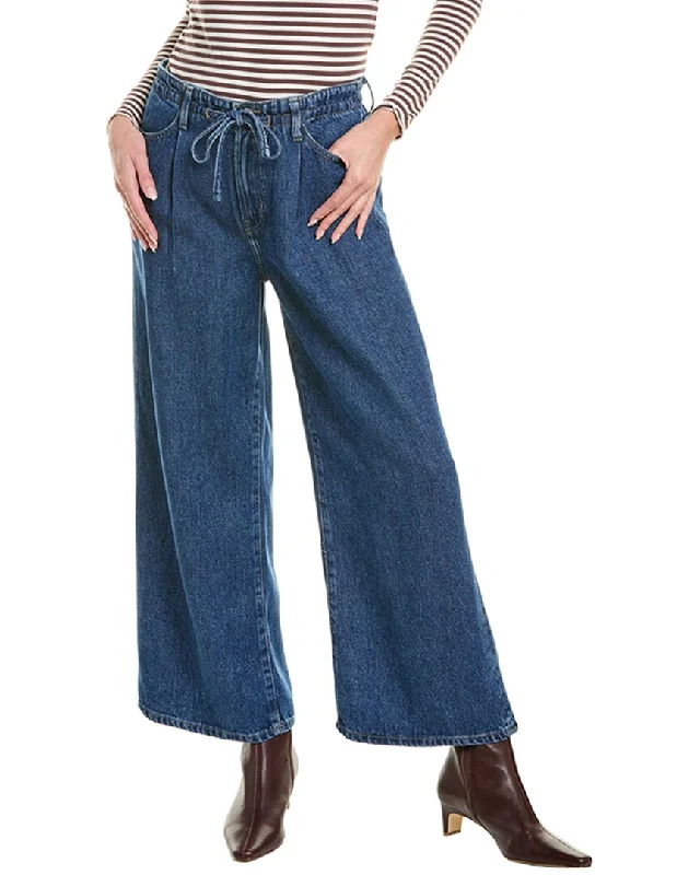 Women’s corduroy pants for fall fashion -FRAME Denim Pixie Ghost Wide Leg Jean