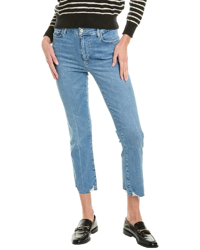 Women’s straight-leg jeans for everyday wear -FRAME Denim Le High Clearwater Straight Jean