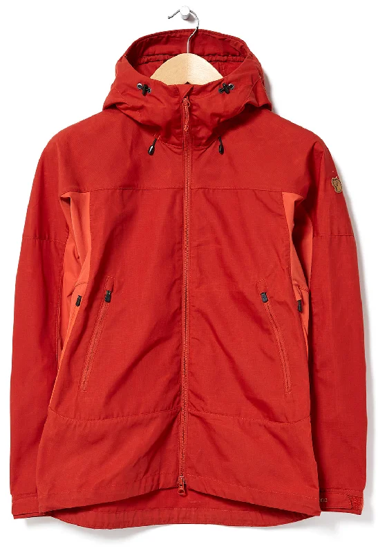 Women’s bomber-style jackets for trendy flair -Fjällräven Abisko Light Women's Trekking Jacket - Cabin Red