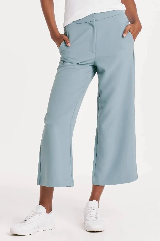 Women’s linen pants for lightweight comfort -Denali Trouser In Blue