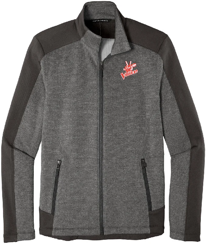 Women’s classic blazers for office fashion -Port Authority Grid Fleece Jacket