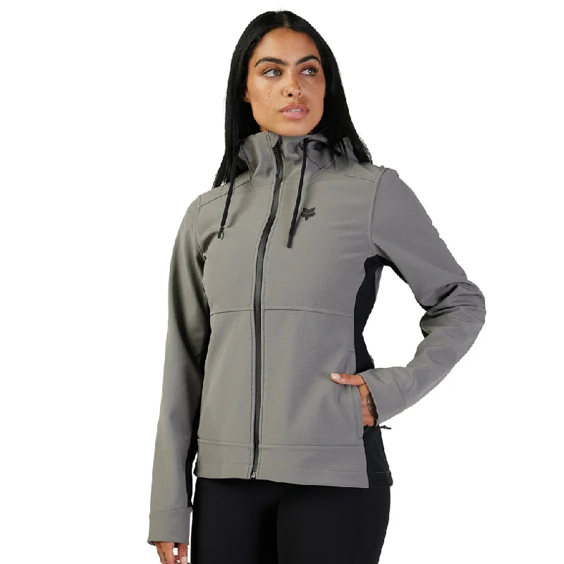 Women’s quilted coat for stylish warmth -Women's Fox Pit Softshell Jacket