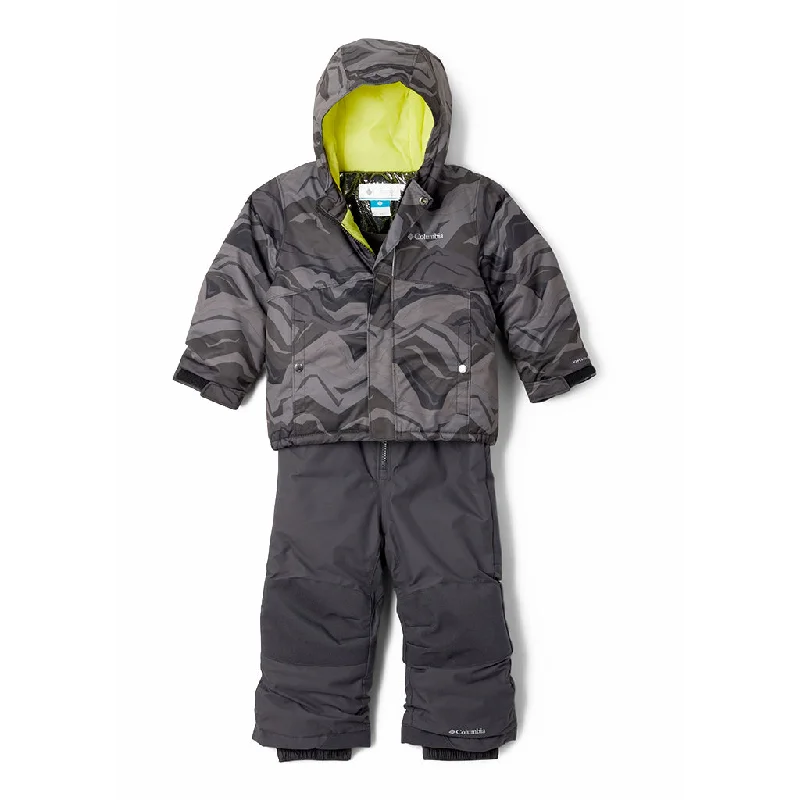 Women’s outdoor jackets for hiking and camping -Toddler Columbia Buga Jacket & Bib Set