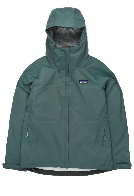 Women’s wool trench coats for fall style -Patagonia Women's Torrentshell 3L Jacket - Nouveau Green