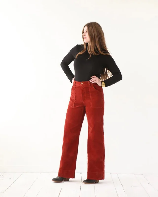 Women’s mom jeans for vintage-inspired style -True Bias Lander Zipper Expansion Pack