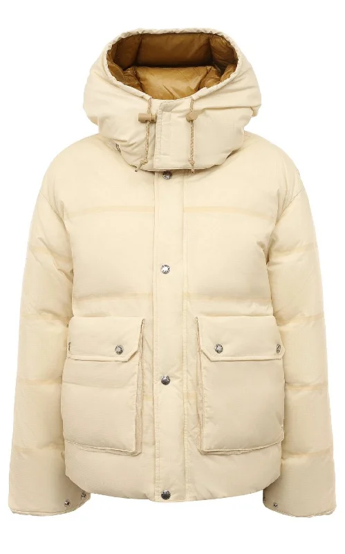 Women’s checkered coats for stylish patterns -x The North Face Down-feather Coat