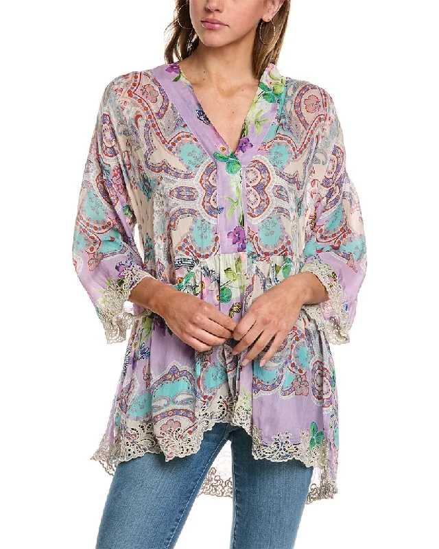 Women’s zip-up jackets for casual wear -Johnny Was Tia Kimono