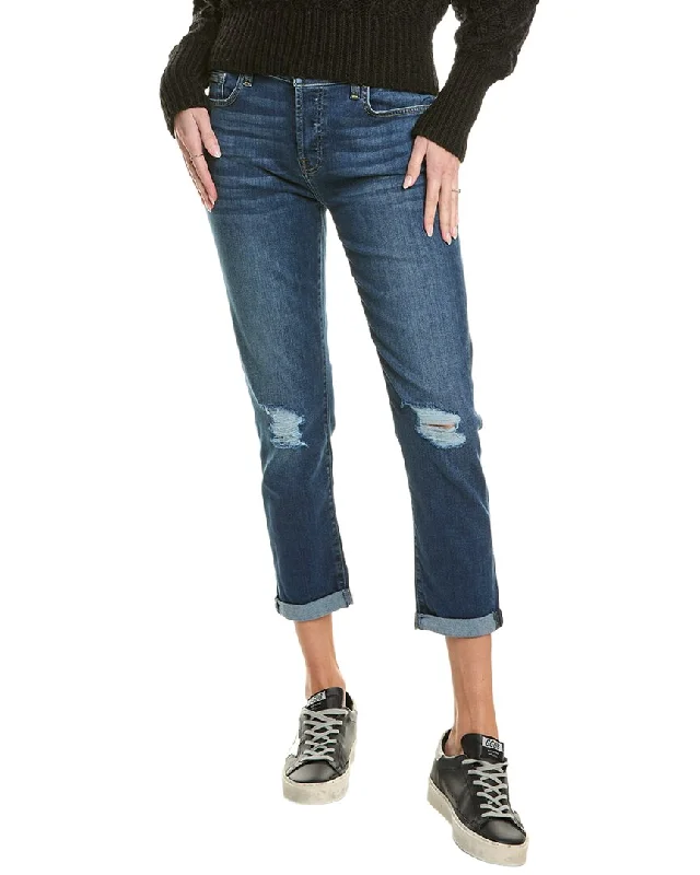 Women’s mom jeans for vintage-inspired style -7 For All Mankind Josefina Feminine Boyfriend Jean