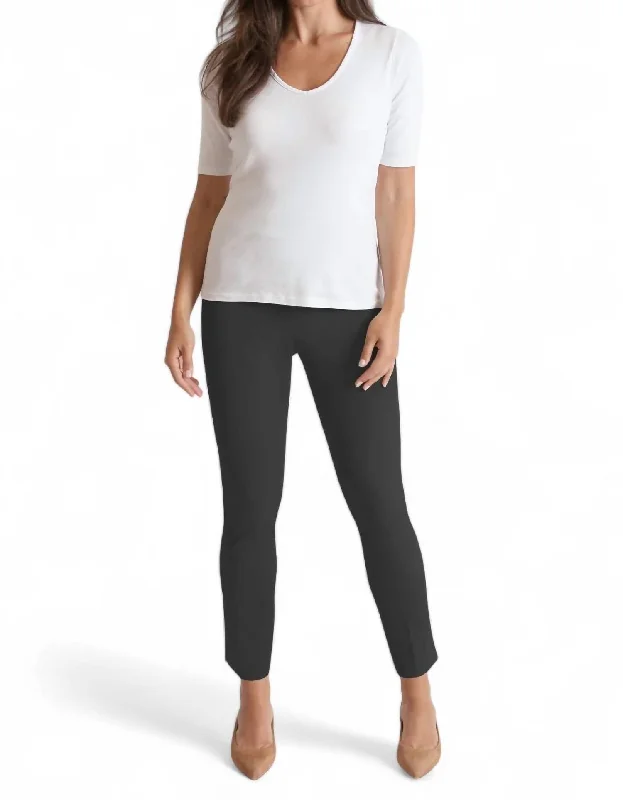 Women’s tailored pants for polished look -Lisa Pant In Black