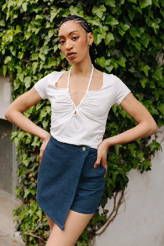 Women’s palazzo trousers for effortless chic -JULIANA MARTEJEVS Nika Skort