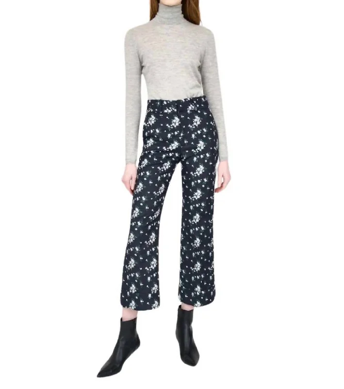 Women’s fleece-lined pants for extra warmth -Mallory Pant In Floral