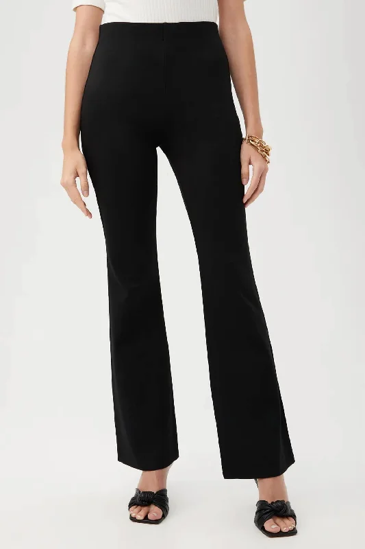 Women’s paperbag waist pants for trendy flair -Chimayo 3 Pant In Black