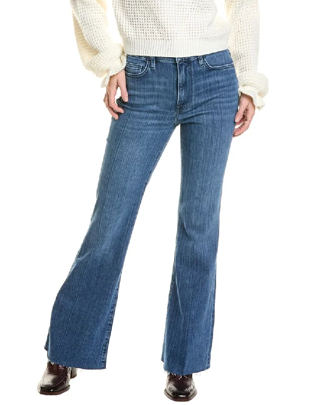 Women’s skinny trousers for sleek fit -FRAME Denim Le Easy Temple Flare Jean