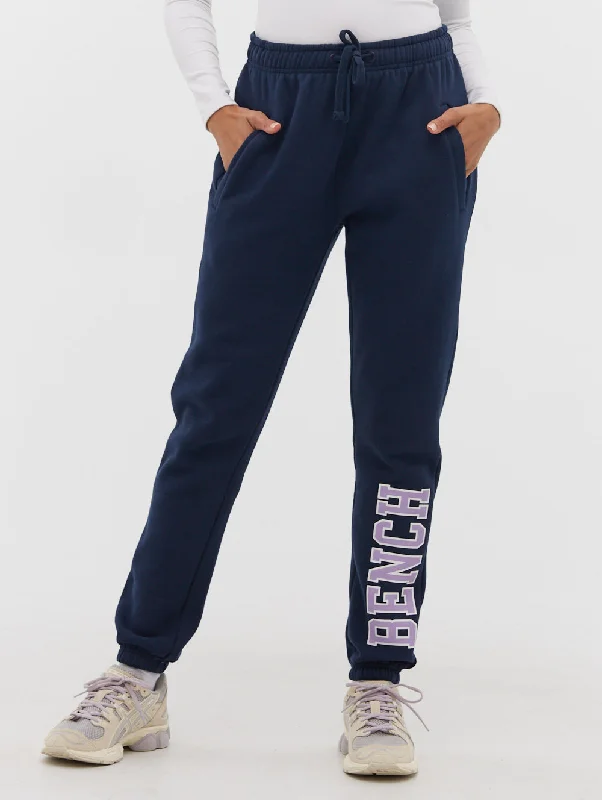 Women’s wide-leg denim for laid-back fashion -Centaine Varsity Joggers