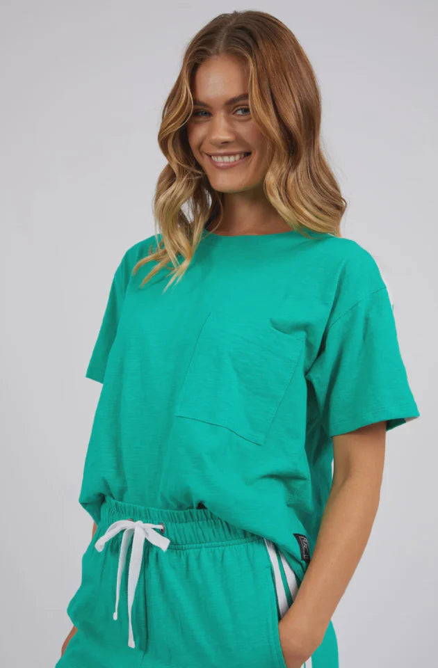 Women’s slouchy tops for laid-back fashion -FOXWOOD POWER TEE - BRIGHT GREEN