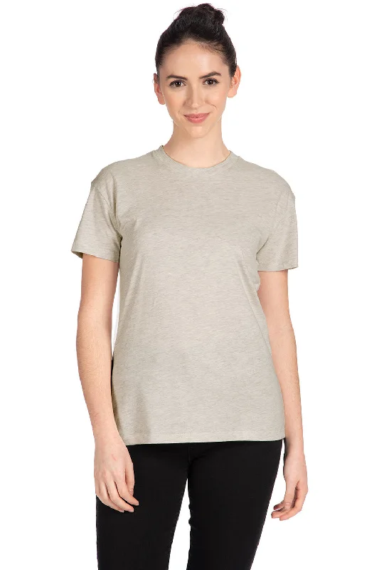 Women’s puffed sleeve tops for bold look -Next Level Womens Relaxed Short Sleeve Crewneck T-Shirt - Oatmeal