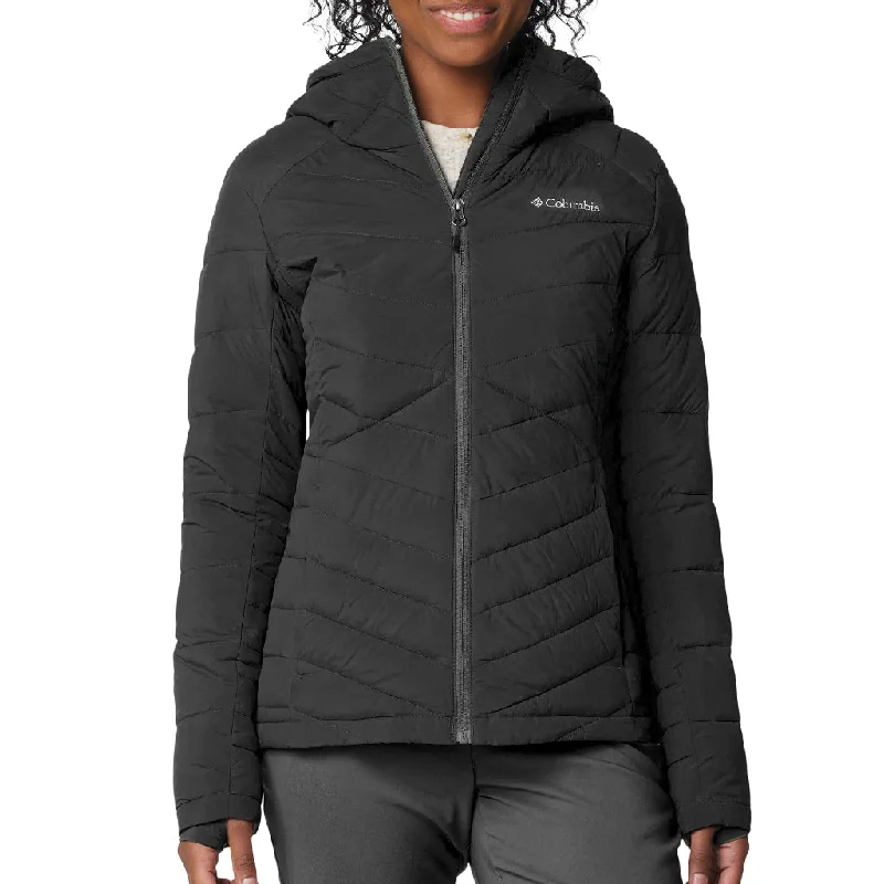 Women’s faux fur-lined coats for extra warmth -Women's Columbia Joy Peak II Hooded Jacket