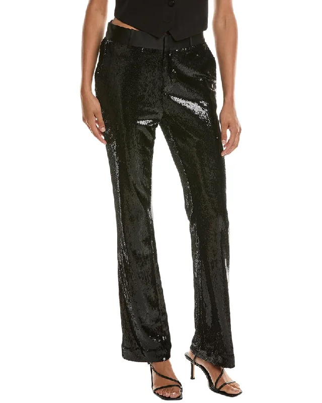 Women’s button-front pants for casual days -Halston Davon Pant