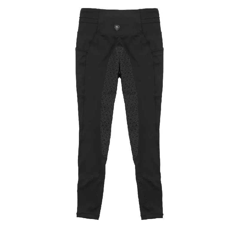 Women’s work-ready pants for office wear -Ariat Womens Eos 2.0 Full Seat Tight Black