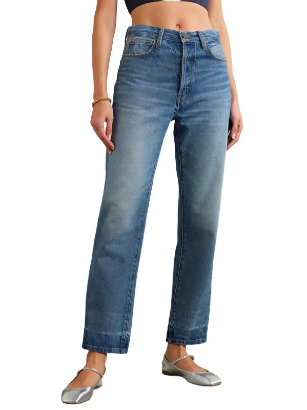 Women’s bootcut denim for classic style -Le Mec Straight Leg Jeans In Cadence