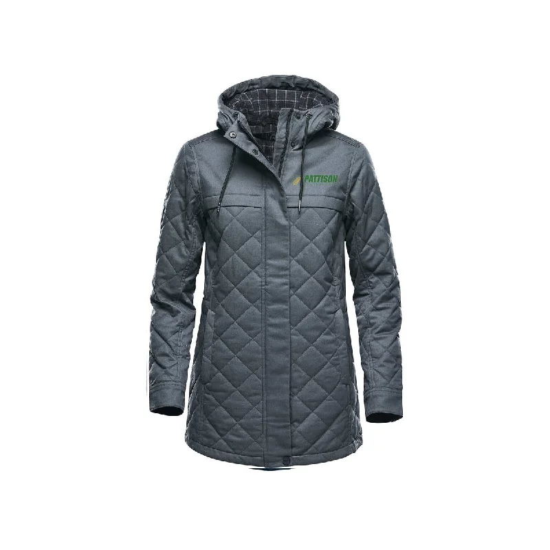 Women’s zip-up jackets for casual wear -Ladies Bushwick Quilted Jacket