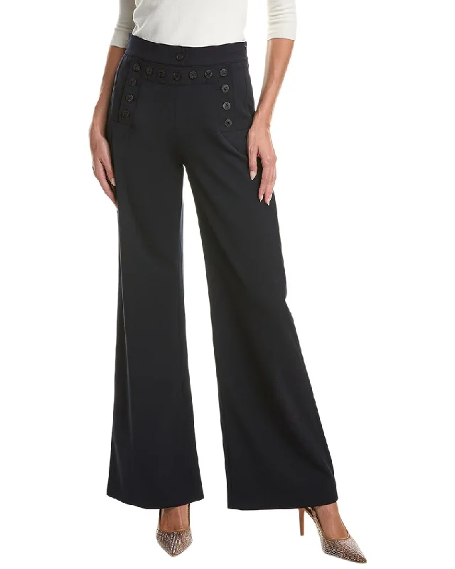 Women’s relaxed-fit pants for everyday wear -Weekend Max Mara Galli Wool-Blend Trouser