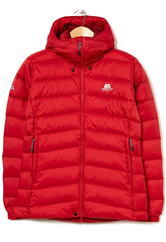 Women’s casual jackets for everyday wear -Mountain Equipment Senja Women's Down Jacket - Barbados Red