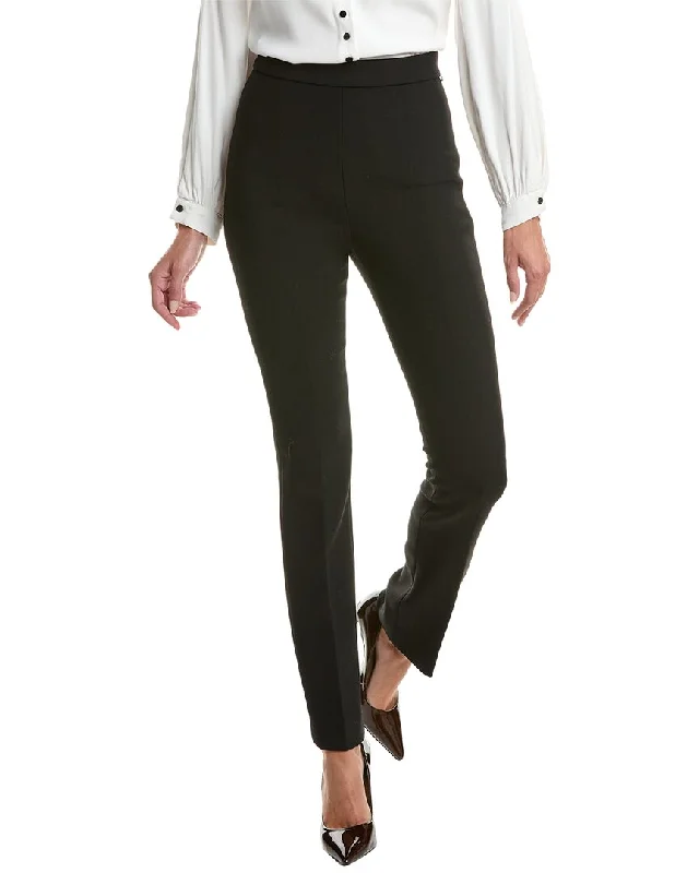 Women’s palazzo trousers for effortless chic -Sportmax Teoria Wool-Blend Trouser