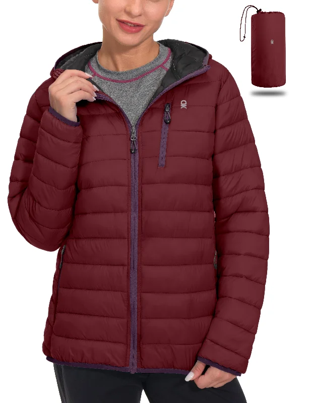 Packable Dark Red