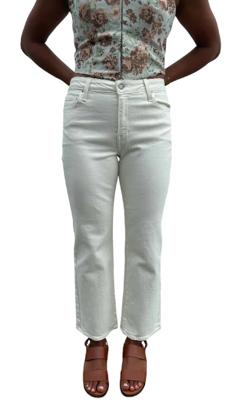 Women’s utility pants for practical fashion -Venice Jean In Cream