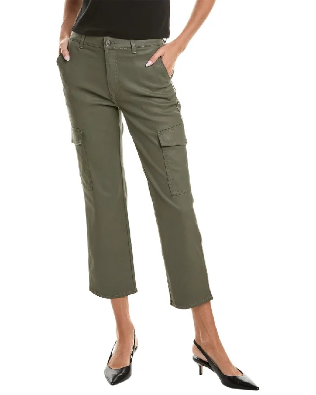 Women’s high-waisted leggings for slimming effect -7 For All Mankind Logan Coated Cargo Jean