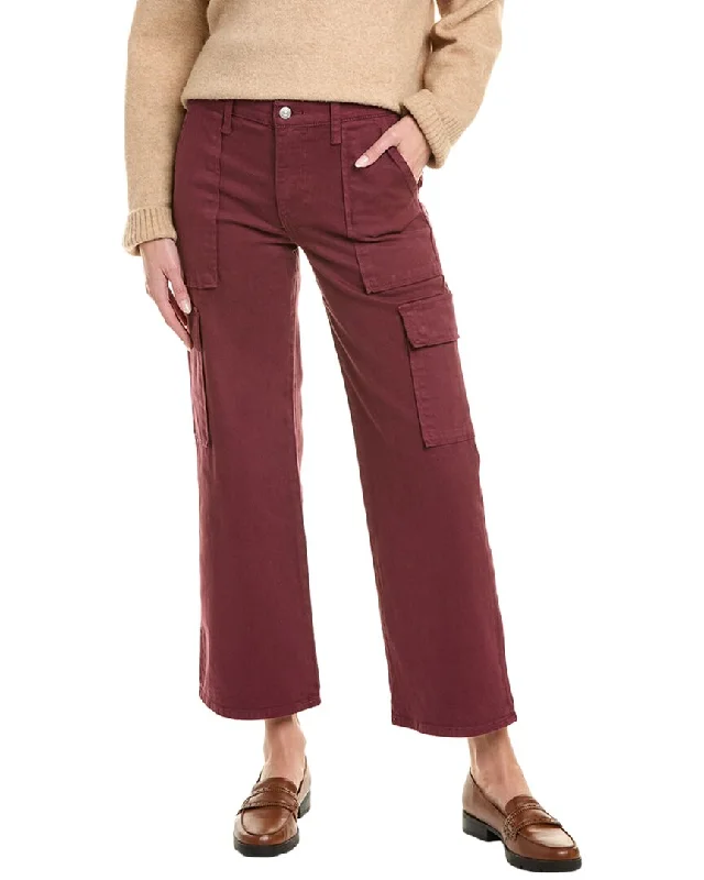 Women’s checkered pants for bold look -HUDSON Jeans Rosalie Zinfandel Wide Leg Jean