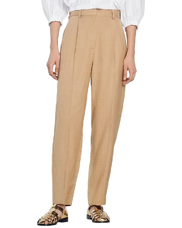 Women’s work-ready pants for office wear -Sandro Roland Pant