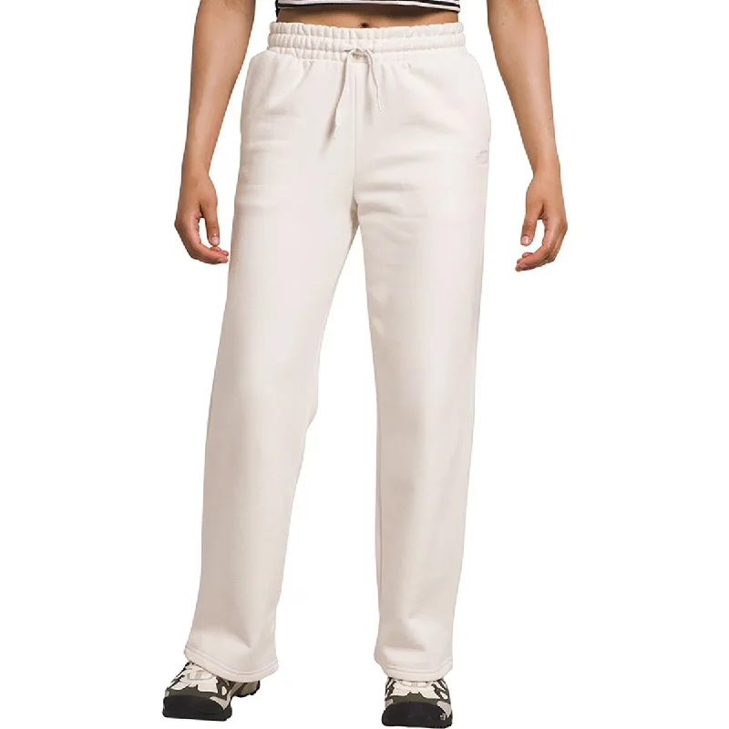 Women’s wide-leg denim for laid-back fashion -The North Face Felted NF0A81UFN3N Jogger Pants Women's White Wide Leg CLO683