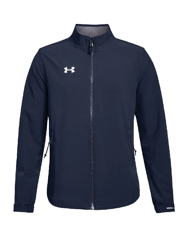 Women’s down jackets for lightweight warmth -Youth Under Armour Hockey Warm Up Jacket