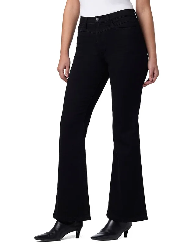 Women’s bootcut jeans for classic look -JOE'S Jeans Black Rinse High-Rise Flare Jean