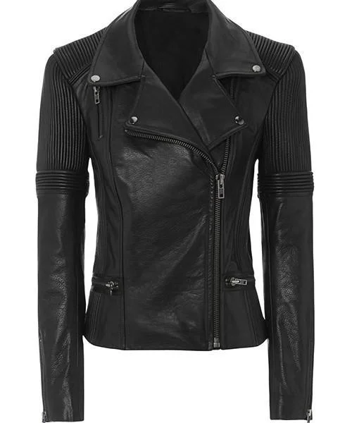 Women’s waterproof jackets for rainy days -Super Topclass Women Classic Leather Jackets