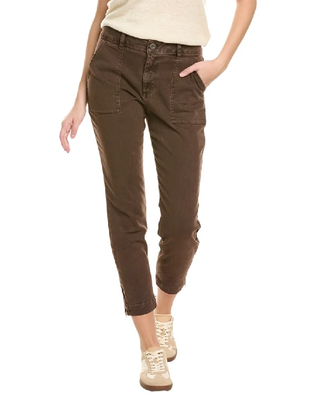 Women’s paperbag waist pants for trendy flair -Bella Dahl Rowan Side Zip Pocket Pant