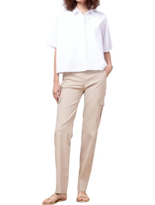 Women’s utility pants for practical fashion -Kool Signature Pants In Khaki