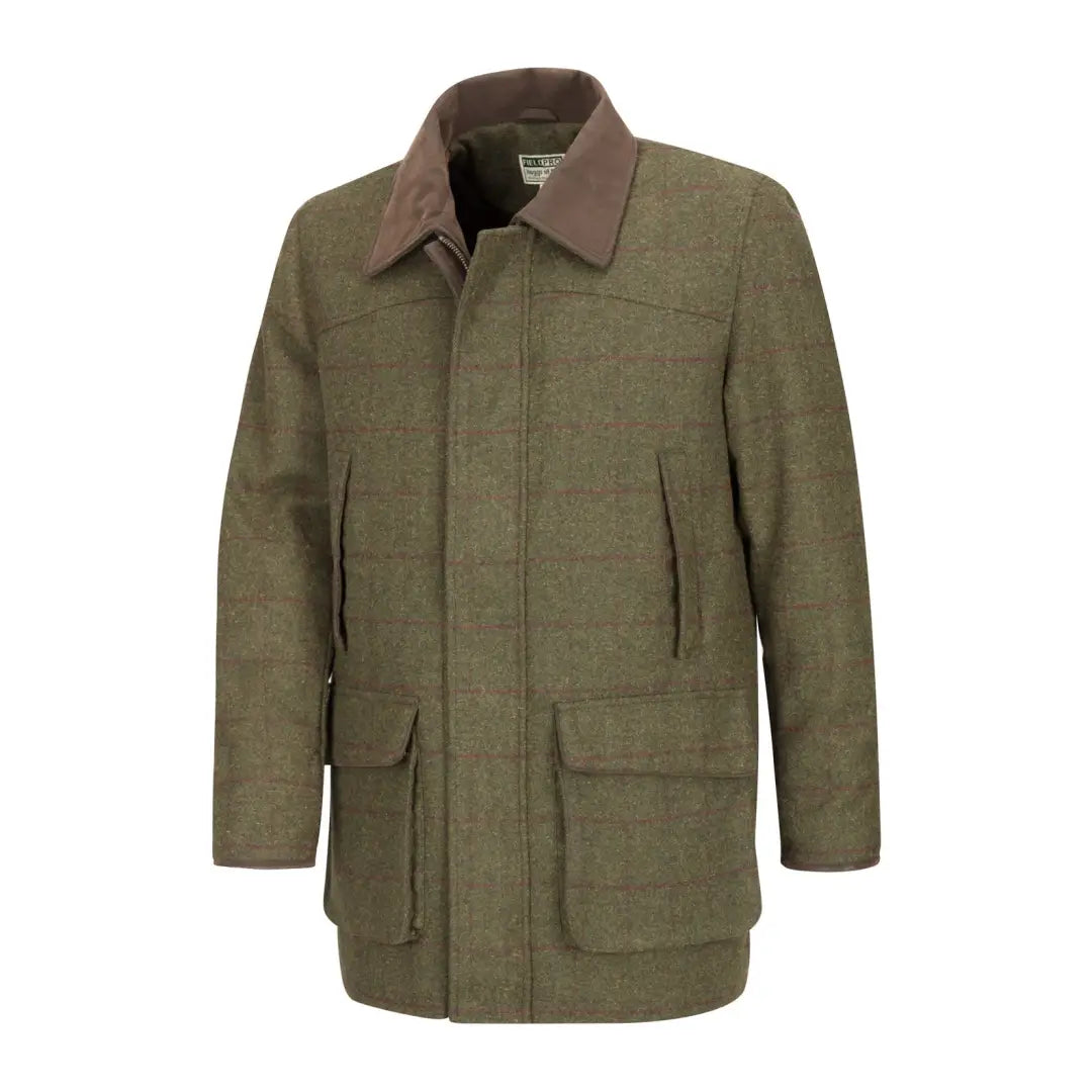 Women’s winter parkas for snow protection -Hoggs of Fife Tummel Tweed Field Coat