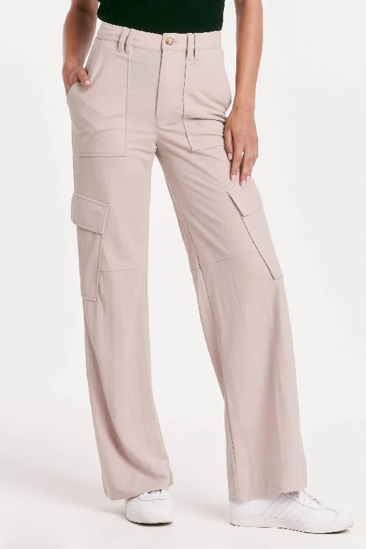 Women’s jogger-style pants for street wear -Cairo Pant In Tan