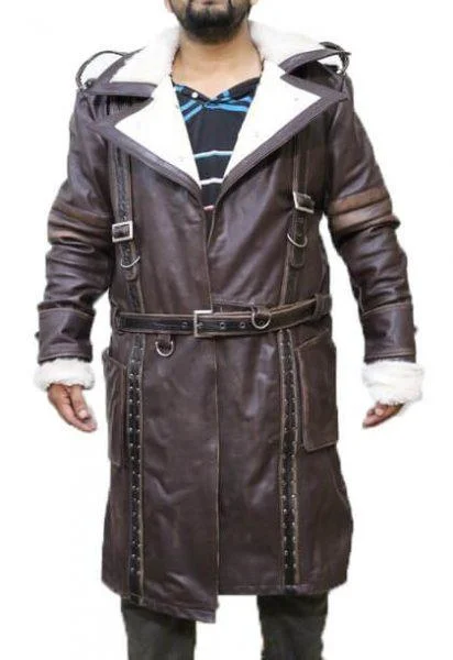 Women’s casual outerwear for everyday fashion -Fallout 4 Real Leather Jacket