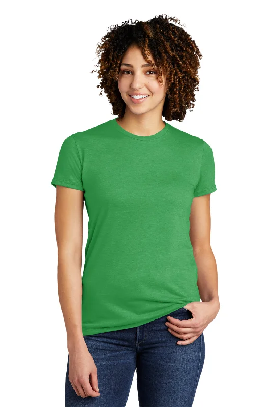 Women’s sheer tops for stylish transparency -Allmade Womens Short Sleeve Crewneck T-Shirt - Enviro Green