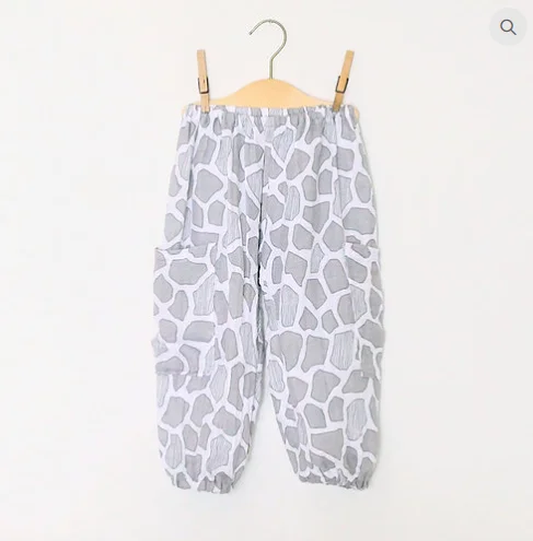 Women’s linen-blend pants for lightweight style -Elemeno Patterns Baby/Child Boho Harems