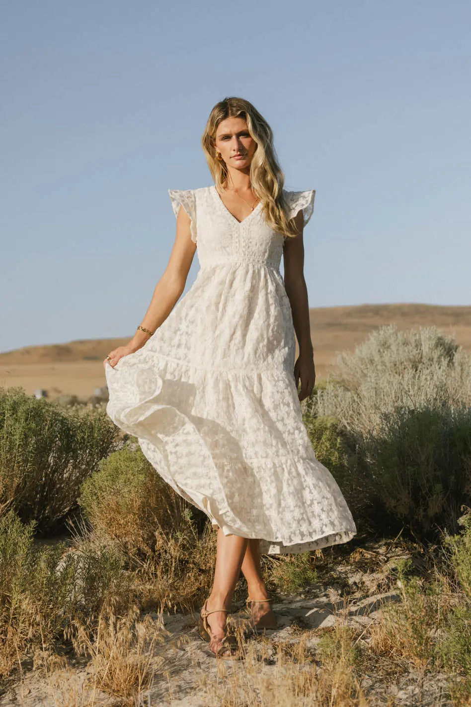 Women’s lace cocktail dresses for elegant nights -Isn't It Lovely Dress in Cream - FINAL SALE